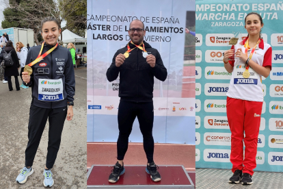 Tres nuevas medallas para el ULE Sprint León.