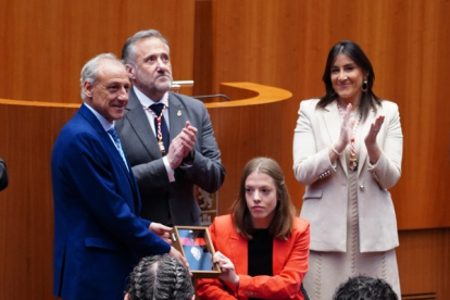 Acto institucional del 41 aniversario del Estatuto de Autonomía de Castilla y León y entrega de la Medalla de Oro de las Cortes de Castilla y León.