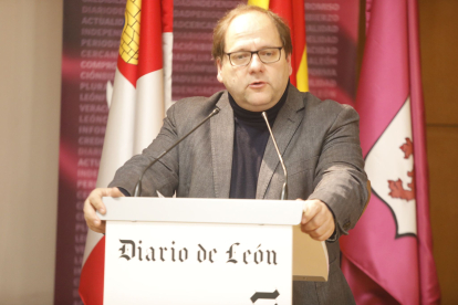 El alcalde de La Bañeza, Javier Carrera