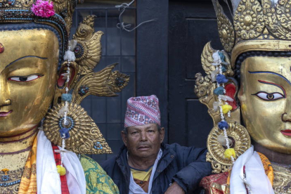 Festival Samyak Mahadan en Nepal.