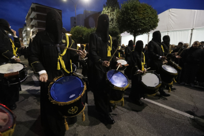 Un momento de la Procesión de la Pasión.