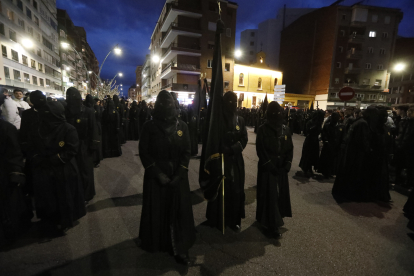 Un momento de la Procesión de la Pasión.