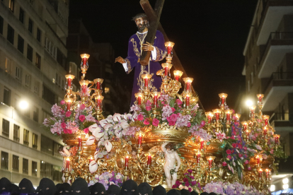 Un momento de la Procesión de la Pasión.