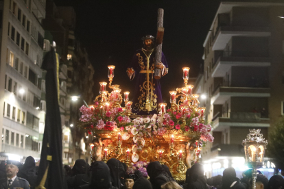 Un momento de la Procesión de la Pasión.