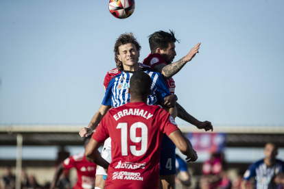 Un instante del Tarazona-Deportiva, el último partido que ha disputado la Ponferradina.