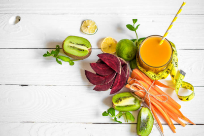 Frutas y verduras: nutritivas y depurativas.