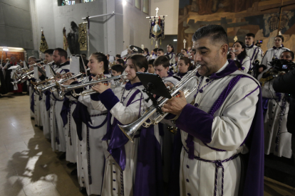 La Semana Santa de León concluye sin poder celebrar uno de sus actos más vistosos.