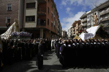 Procesión de Resurrección en La Bañeza.