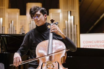 El joven violonchelista valenciano, en una imagen reciente.