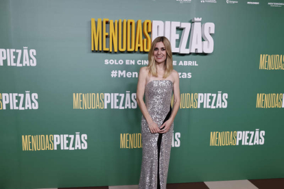 La actriz Alexandra Jiménez posa durante el photocall de presentación de la película "Menudas piezas", dirigida por Nacho G. Velilla, este miércoles en Madrid.