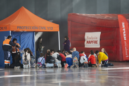 Semana de prevención de Incendios desarrollada en El Palacio de Congresos y Exposiciones de León.