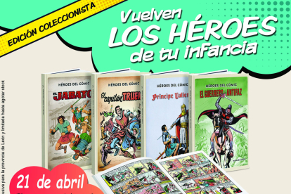 Promoción héroes del cómic