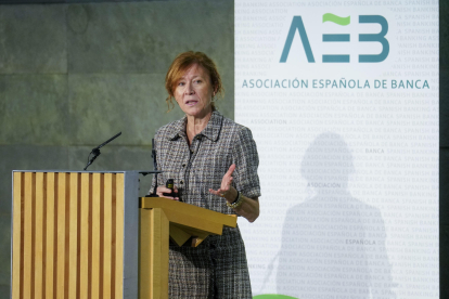 Imagen de archivo de la subgobernadora del Banco de España, Margarita Delgado. EFE/ Borja Sánchez-trillo.