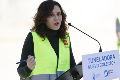 La presidenta de la Comunidad de Madrid, Isabel Díaz Ayuso.