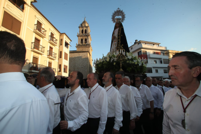 Ponferrada celebra los diez años de la coronación canónica de Nuestra Señora de la Soledad.