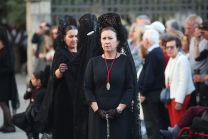 Ponferrada celebra los diez años de la coronación canónica de Nuestra Señora de la Soledad.