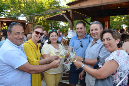 Imagen de archivo de la Feria del Vino DO León en Valencia de Don Juan