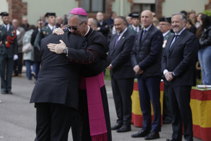 Un momento de la ceremonia.