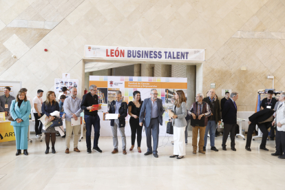 La Universidad de León acoge la XII León Business Talent, donde se presentan ideas innovadoras de negocio para buscar inversores o socios.