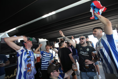 Ambiente previo al partido.