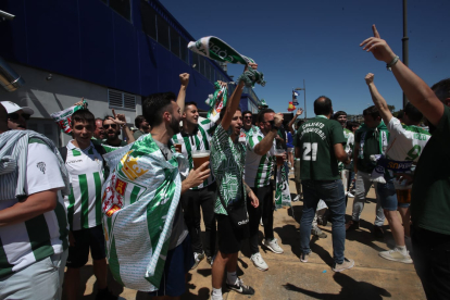 Aficionados del Córdoba.