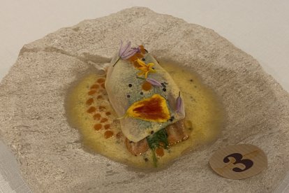 Certamen Gastronómico de la Trucha 2024 celebrado en León, en el que han competido trece restaurantes
