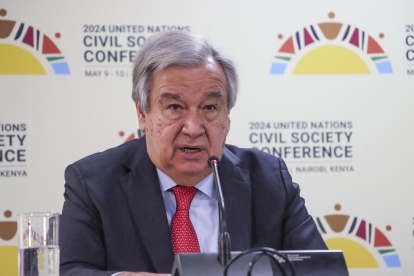 El secretario general de Naciones Unidas, António Guterres, en una fotografía de archivo. EFE/ Mercedes Ortuño Lizarán