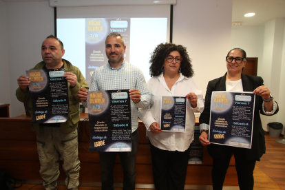 Presentación del programa de actividades organizado con motivo de la 'Noche Blanca'.