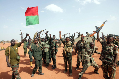 Foto de archivo de soldados sudaneses. EFE/STR