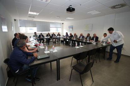 Reunión de la Comisión Regional de Minería, en Folgoso de la Ribera.