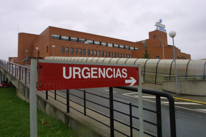 Área de Urgencias en el Hospital El Bierzo.