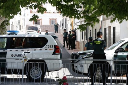 Imagen de archivo de un dispositivo de la Guardia Civil en Málaga