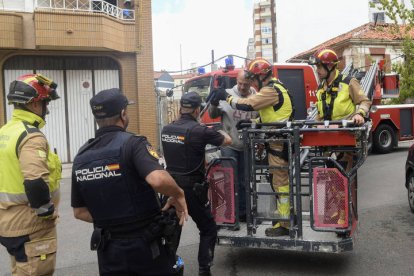 Las fotos del desalojo y detención de Salvador Armesto en la calle Los Osorios