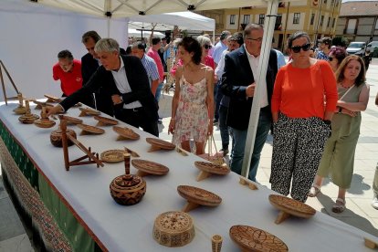 Inauguración de la la XXXIII Feria Municipal Agroganadera y del Ajo de Veguellina de Órbigo.