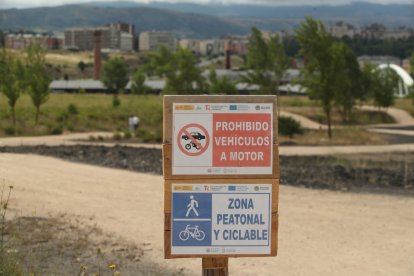 El Anillo Verde que está enterrando la huella de la montaña de carbón de Ponferrada