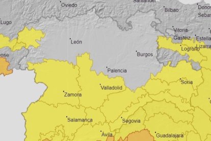 Zonas en alerta amarilla por las altas temperaturas dentro de la Comunidad.