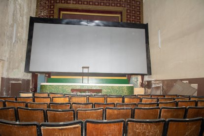 Imagen del interior del cine Imperial.