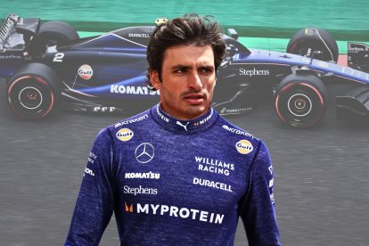 Carlos Sainz correrá en la escudería Williams las dos próximas temporadas.