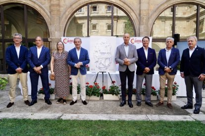 Acto de presentación en León de la Feria Internacional de Muestras de Asturias, en la que participará la Cámara de Comercio