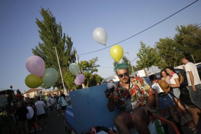 Valdevimbre vive la primera jornada de su Fiesta del Vino.