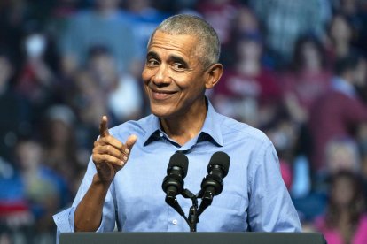 Fotografía de archivo del expresidente de los Estados Unidos Barack Obama (2009-2017). EFE/WILL OLIVER