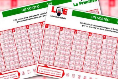 Boletos de la Lotería Primitiva.