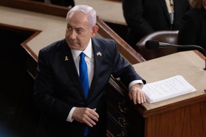 Fotografía de archivo del primer ministro de Israel, Benjamin Netanyahu, EFE/EPA/Michael Reynolds