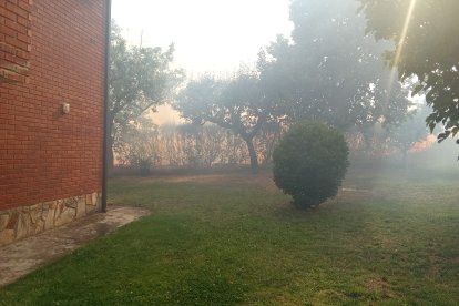 Imagen del incendio.