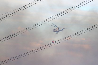 Imagen del incendio.