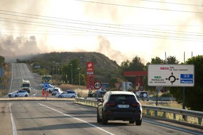 Imágenes del fuego, declarado de nivel 2.