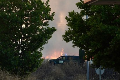 Imágenes del fuego, declarado de nivel 2.