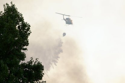 Imágenes del fuego, declarado de nivel 2.