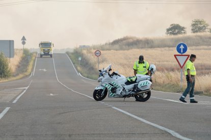 Imágenes del fuego, declarado de nivel 2.