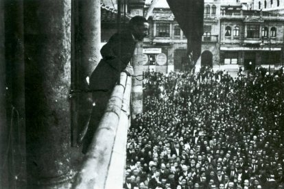 Miguel Castaño, el primer diputado por León